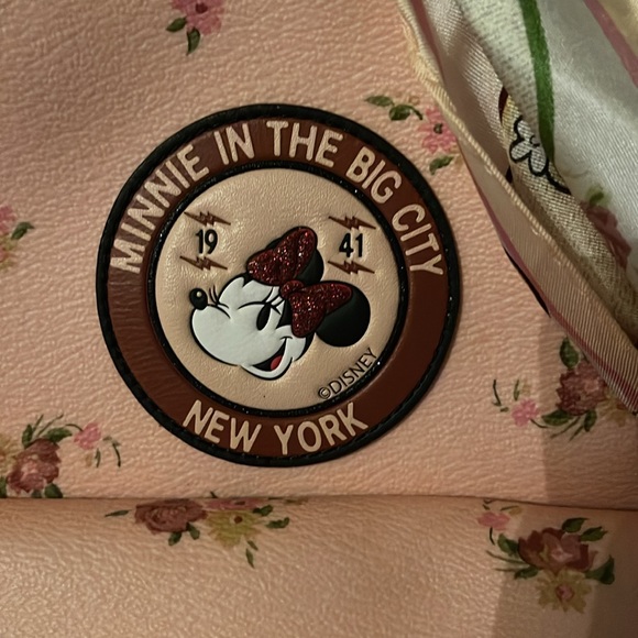 Coach Disney Minnie Mouse Pink Floral Charlie Backpack Limited Edition *BONUS - Picture 10 of 10
